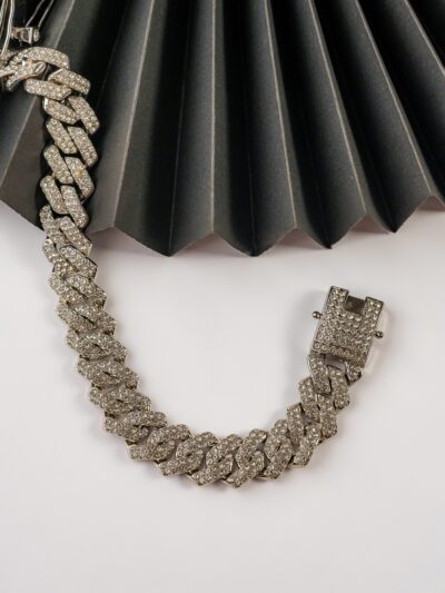 Iced Out Cuban Link Bracelet