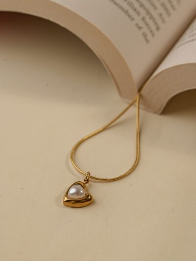 Pearl Heart Pendant